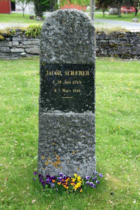 Hans Jacob Schrer - gravsttte