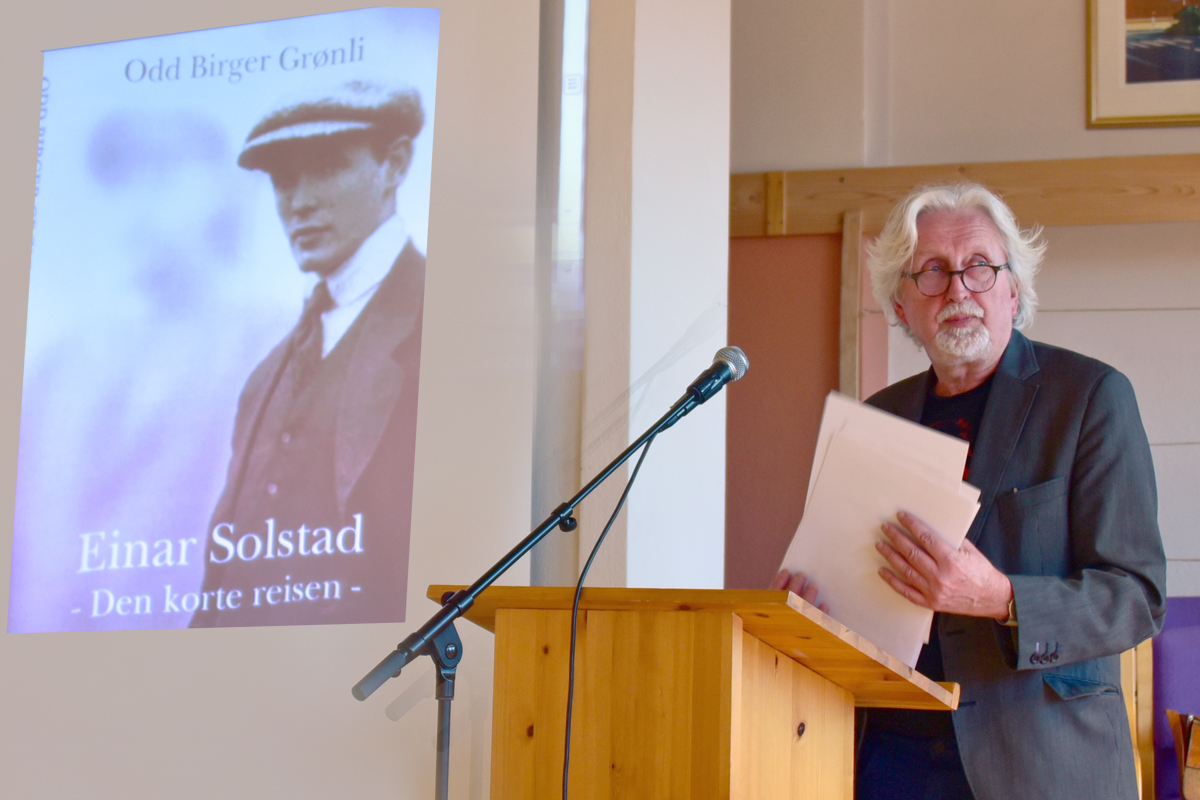 Ny bok om Einar Solstad