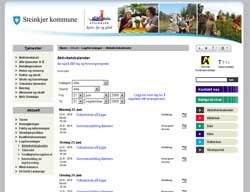 P NETT: Steinkjer kommune tilbyr alle lag og foreninger  kunngre sine aktivteter p kommunens nettsider.