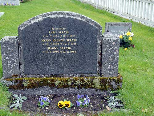 Lars Selvigs gravsted