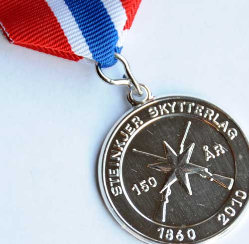 150-års medalje Steinkjer skytterlag