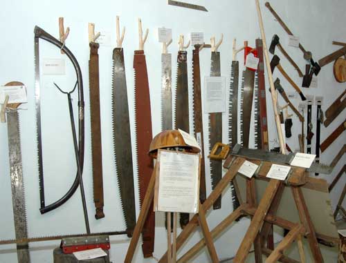 Steinkjer skogmuseum - utstilling