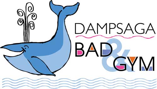 Dampsaga bad og gym - logo