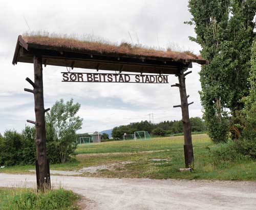 Sør-Beitstad stadion - portal