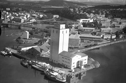 Steinkjer havn - 1951