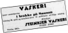 Steinkjer vaskeri - annonse