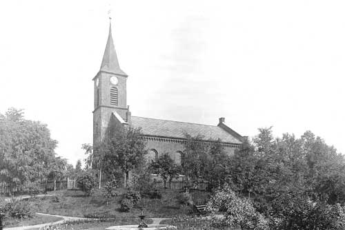 Kirkeparken og Steinkjer kirke