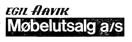 Egil Aavik Møbelutsalg A/S - logo