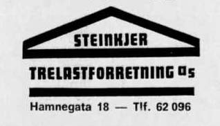 Steinkjer Trelastforretning  A/S - logo