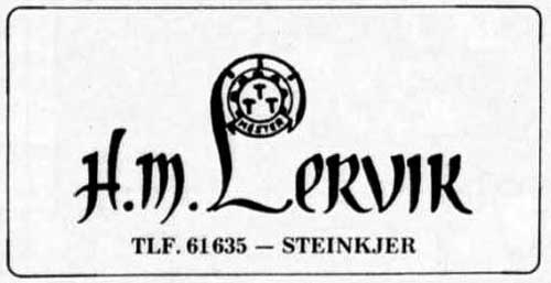 H. M. Lervik - logo