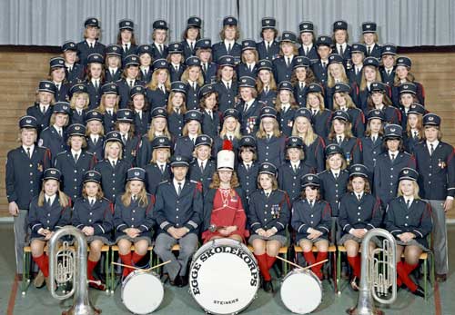 Egge skolekorps 1975