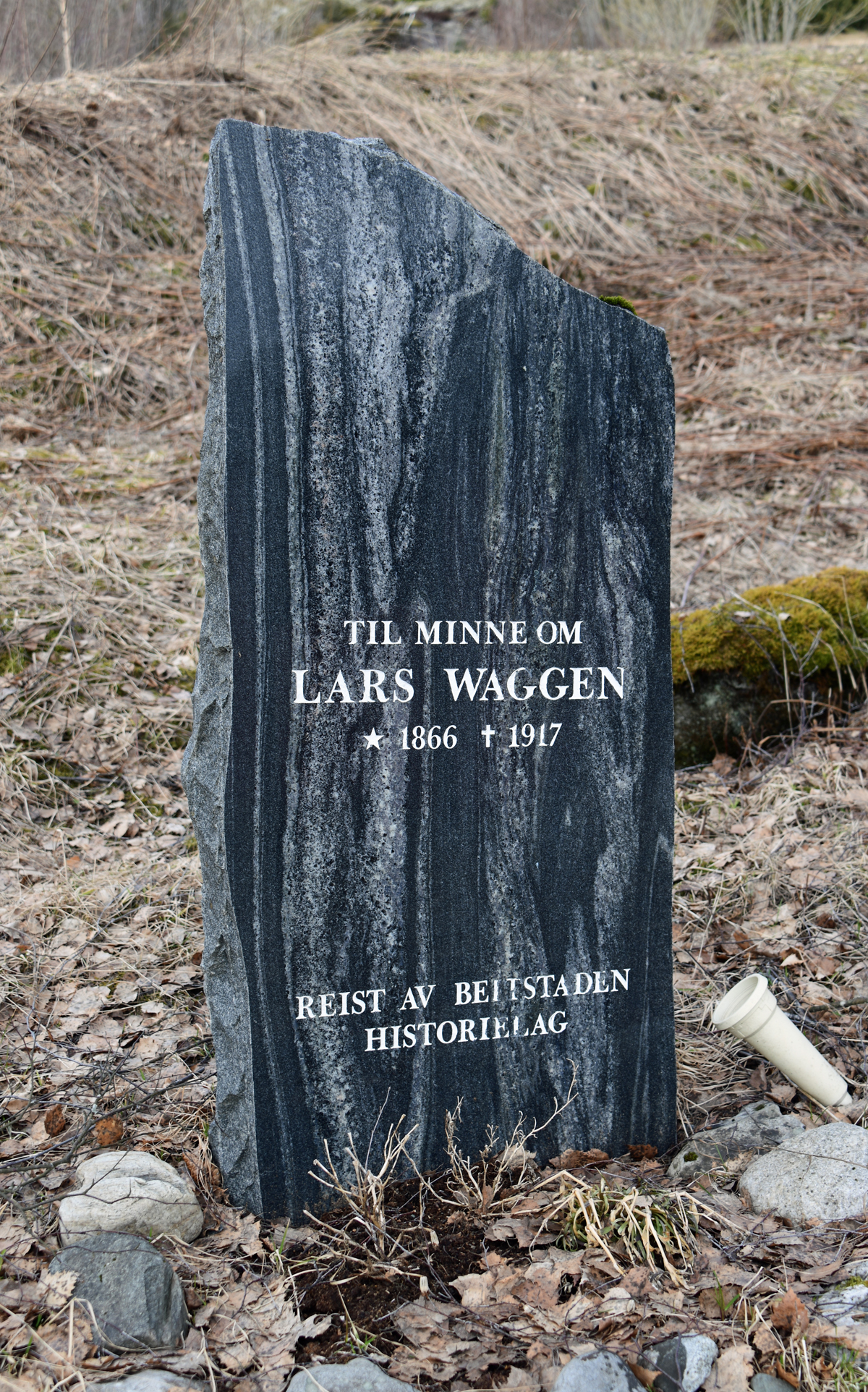 Minnestein Lars Waggen