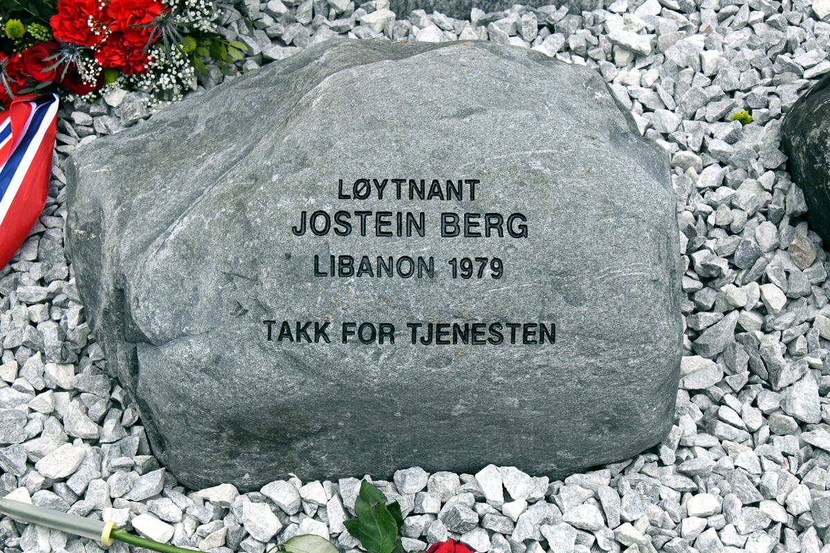 Minnestein Jostein Berg