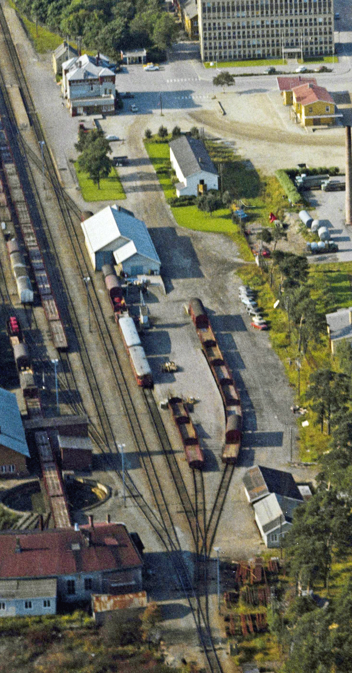 Steinkjer jernbanestasjon - 1971