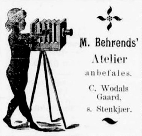 Annonse M-Behrends 1898