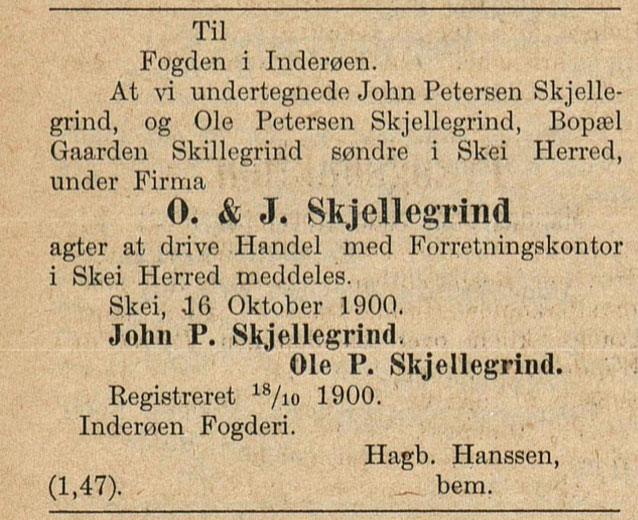 Skjellegrind-firma-1900