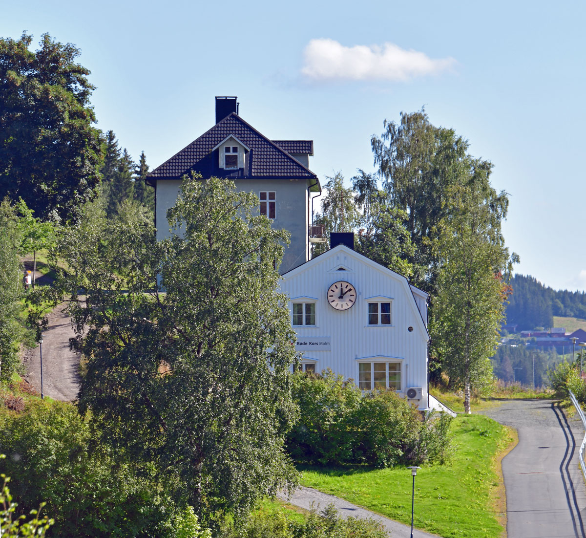 Fosdalens Bergverks laboratorebygning og første kontorbygg