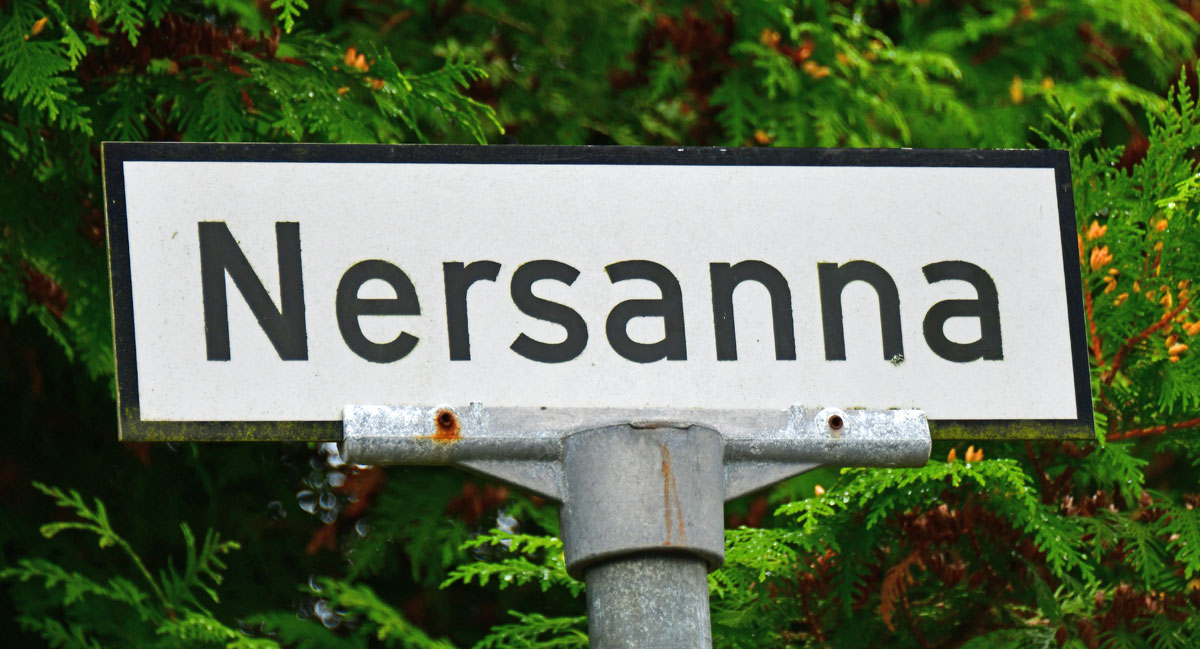 Nersanna - skilt