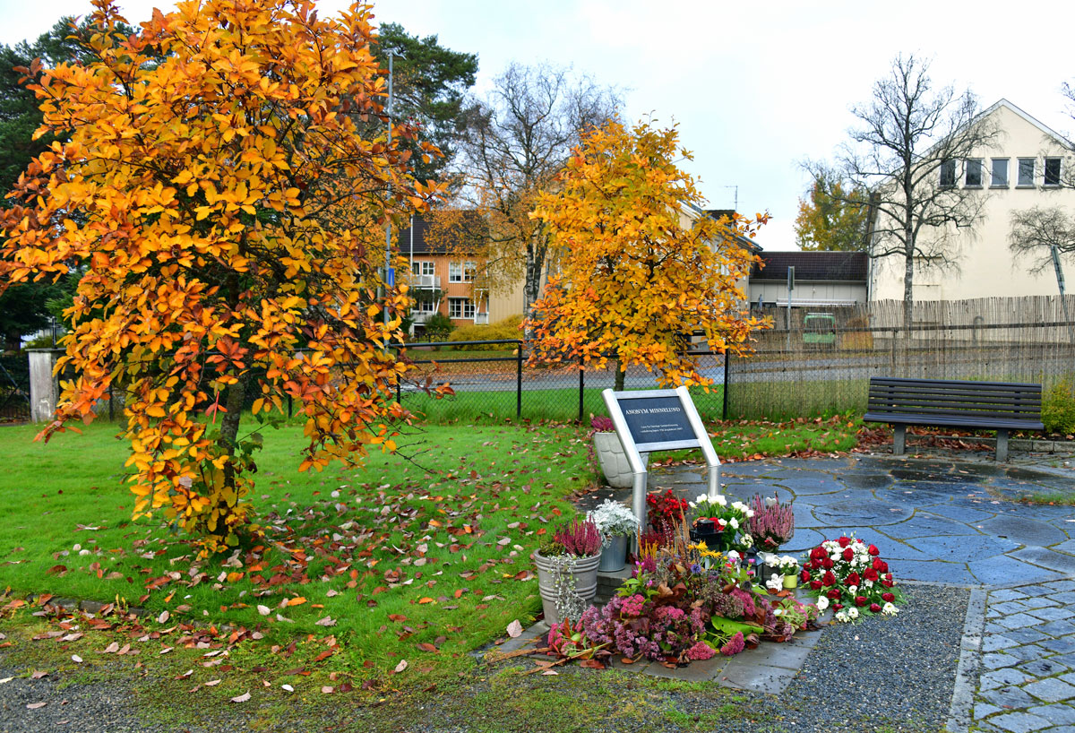 Anonym minnelund Steinkjer gravplass