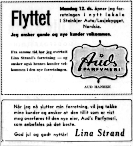 Auds parfymeri annonse-1955