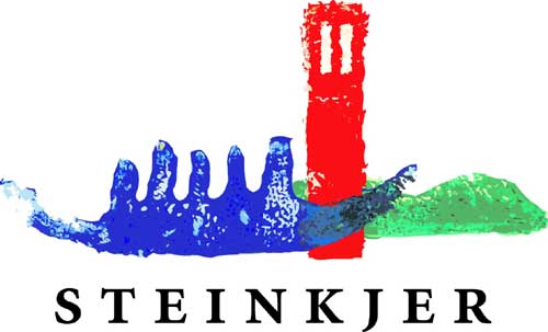 Steinkjers byjubileums [logo]