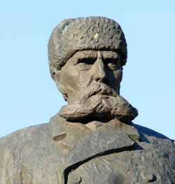 Otto Sverdrup-statue [detalj]