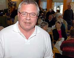 FORMANN: Erling Koldaas ble gjenvalgt som formann av Foreningen gamle Steinkjer p rsmtet nylig.