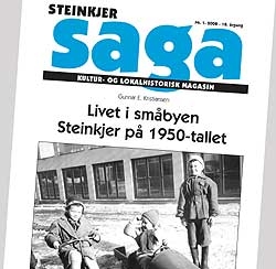 HVERDAGSLIV: Det nye sagaheftet inneholder unik Steinkjerhistorie fra 1950-tallet.