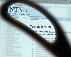 TRANGT NLYE: Det administrative opptaktsbyrkratiet ved NTNU er bklt, tross intensjoner om lpende opptak. 