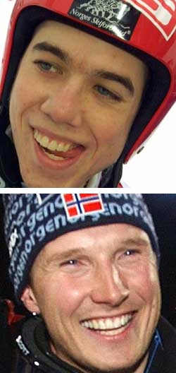 STEINKJEROLYMPIERE 2010: Anders Bardal og Truls Ove Karlsen (Foto:Trnder-Avisa)